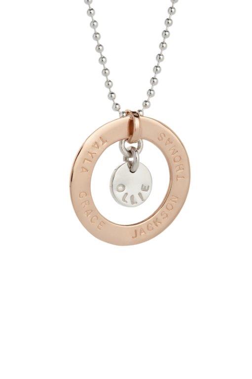 Hand stamped personalised Combination Pendants – koolaman