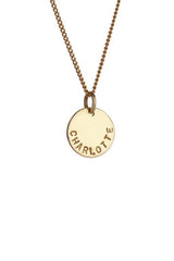 ELIZABETH Yellow Gold Pendant