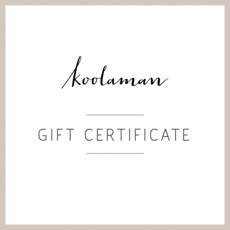 Koolaman Digital Gift Card