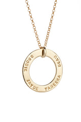 GRACE Yellow Gold Pendant