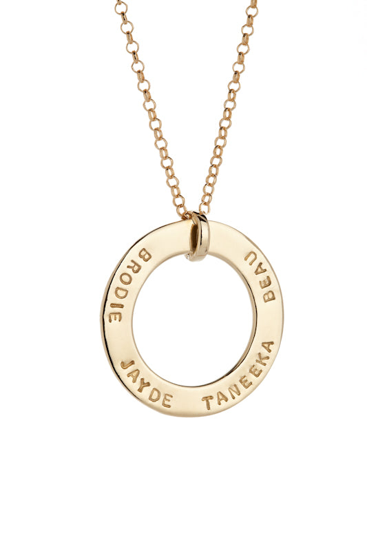 GRACE Yellow Gold Pendant