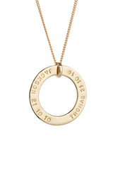 GRACE Yellow Gold Pendant
