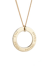 GRACE Yellow Gold Pendant