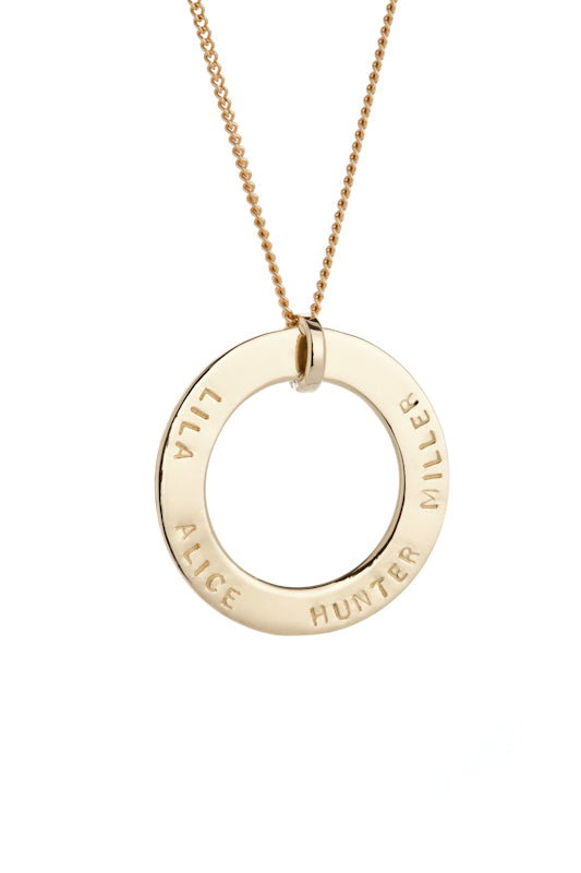 GRACE Yellow Gold Pendant