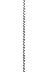 Chain 9ct White Gold Curb