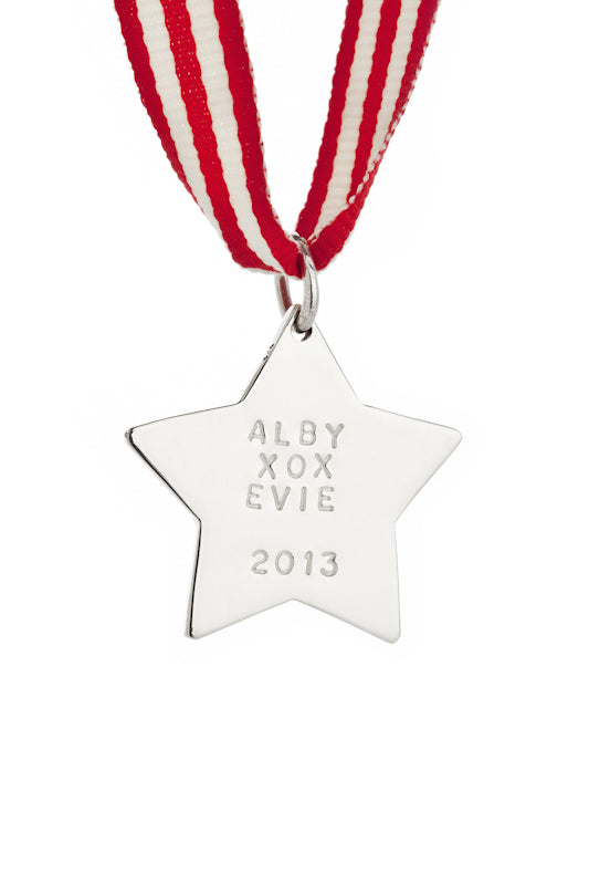 SCARLETT Christmas Star Ornament