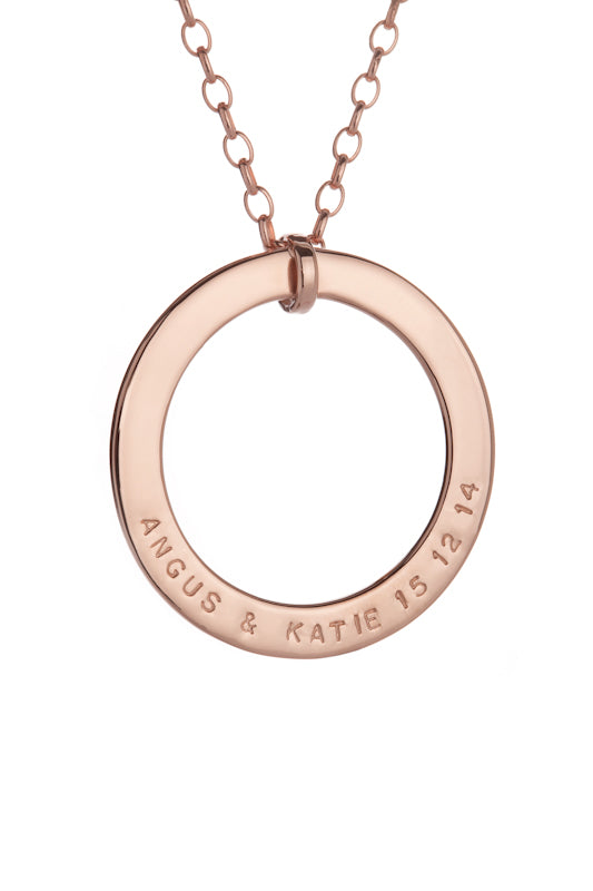 VICTORIA Rose Gold Pendant